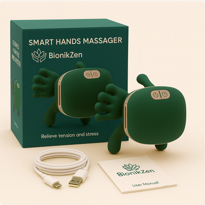 Neck massager with heat therapy